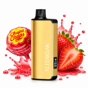 16858e28-9394-4e52-9987-e4fce4e5c389 ALIBARBAR INGOT chupa chups STRAWBERRY 9000 Puffs