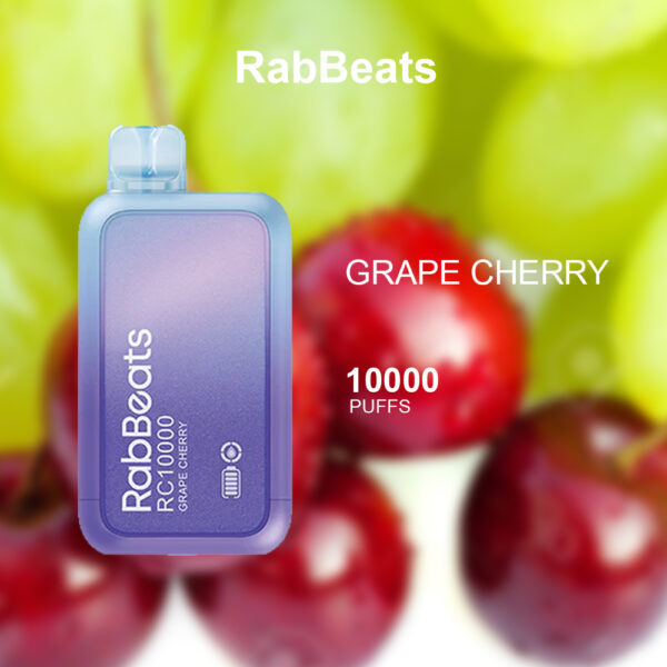 GRAPE-CHERRY RABBEATS BAR GRAPE CHERRY – 10,000 PUFFS