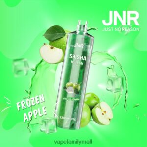 JNR_SHISHA_Frozen_Apple_8ZX4JJ677-1 JNR Shisha Hookah 12000 Frozen Apple