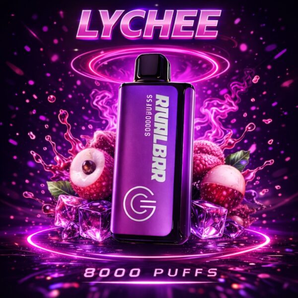LYCHEE RIVAL BAR LYCHEE – 8,000 PUFFS