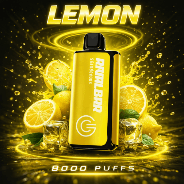 RIVAL-BAR-LEMON RIVAL BAR LEMON – 8,000 PUFFS