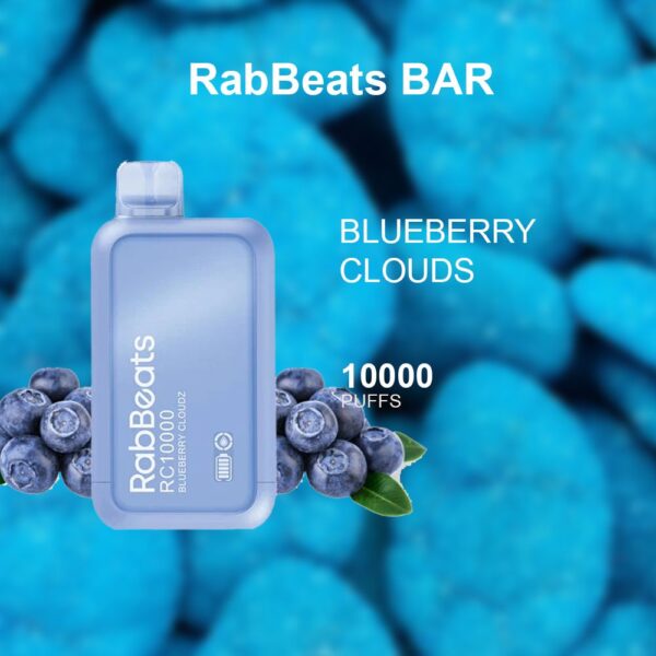 RabBeats-Blueberry-Cloudz-a RABBEATS BAR BLUEBERRY CLOUDS – 10,000 PUFFS