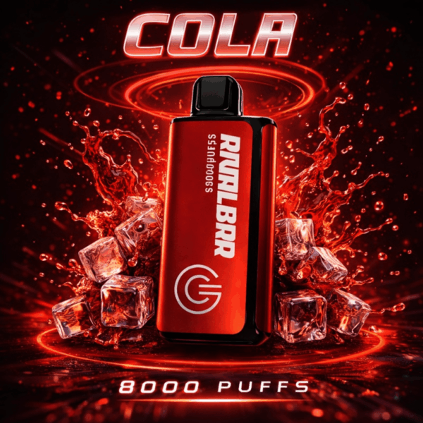 cola RIVAL BAR COLA – 8,000 PUFFS